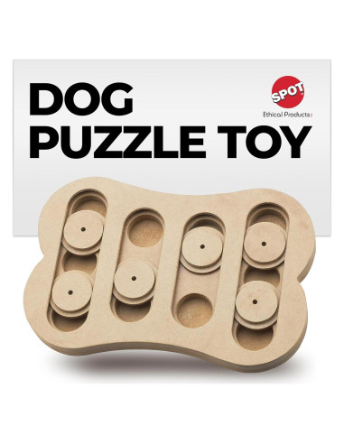 Juguete rompecabezas Seek-A-Treat de SPOT para perros