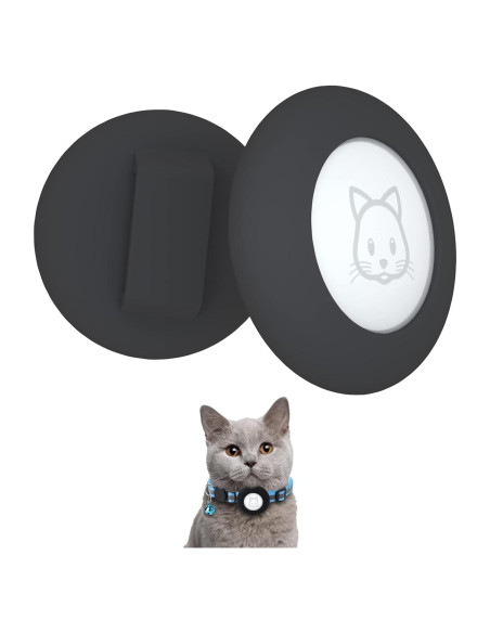 Soporte para Collar de Airtag SimpleThings, Silicona 2 Pzs