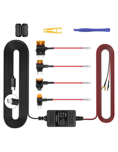 Kit de Cableado Duro USB Tipo C 12V-24V para Cámara