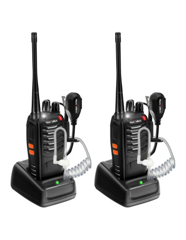 Walkie Talkies MaxTalker MT-8S Recargables 2 Pack