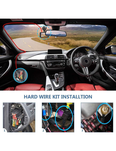 Kit de Cableado Duro USB Tipo C 12V-24V para Cámara