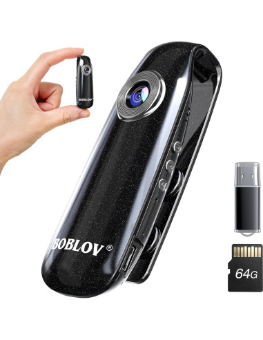 Cámara Corporal BOBLOV 007 Mini 64GB 1080P Portátil