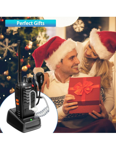 Walkie Talkies MaxTalker MT-8S Recargables 2 Pack