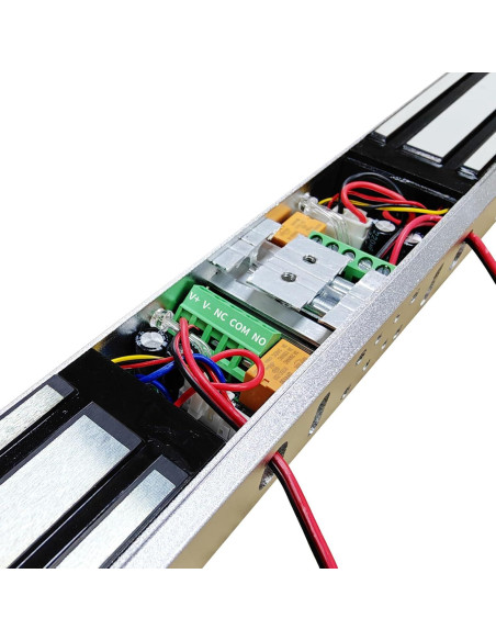 Cerradura Electromagnética Doble Puerta 600lbs Guanghuifeng