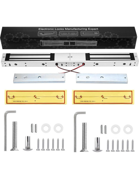 Cerradura Electromagnética Doble Puerta 600lbs Guanghuifeng