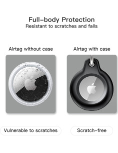 Funda Protectora Lanteso para Apple AirTag IPX8 Multicolor 2