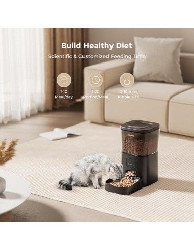 Comedero Automático Espelho WiFi 4L con Control APP