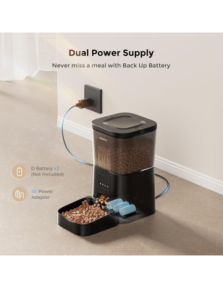 Comedero Automático Espelho WiFi 4L con Control APP