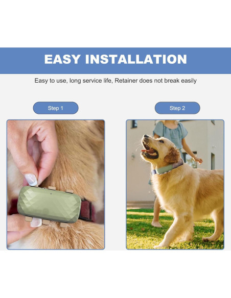 Clips de Sujeción de Goma SGEOYPIL para Rastreador GPS XL