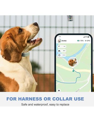 Clips de Sujeción de Goma SGEOYPIL para Rastreador GPS XL