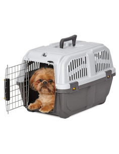 Transportín de Plástico Skudo MidWest 59.9x40.0x22.9cm para Perros XS