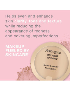 Maquillaje en Polvo Suelto Neutrogena 20 Marfil Natural 5.4g 2