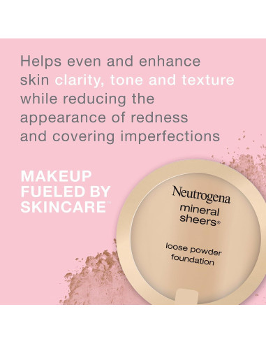 Maquillaje en Polvo Suelto Neutrogena 20 Marfil Natural 5.4g