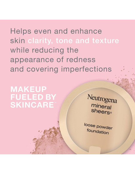 Maquillaje en Polvo Suelto Neutrogena 20 Marfil Natural 5.4g