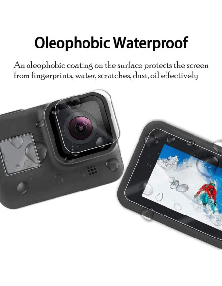Protector de Pantalla HAOJIAO para Go Pro Hero 9 10 11 12