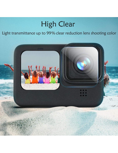 Protector de Pantalla HAOJIAO para Go Pro Hero 9 10 11 12