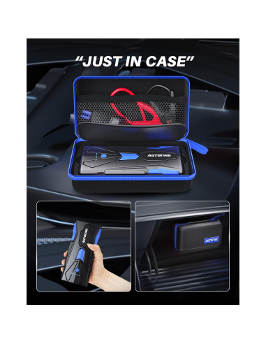 Arrancador de Batería AUTOONE JS02 6000A 12V USB LED