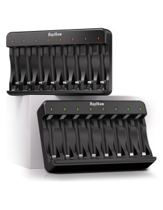 Cargador Inteligente AA AAA Dongguan N805 8 Bahías LED