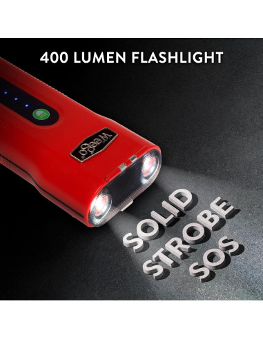 Arrancador Weego N70 12V 2500A Pico 700A Gasolina/Diesel