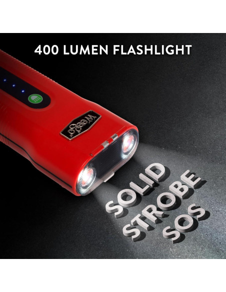 Arrancador Weego N70 12V 2500A Pico 700A Gasolina/Diesel