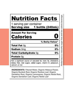 Té Detox Herbal Amo Mi Piel Teaonic 12x240ml Sin Calorías 2