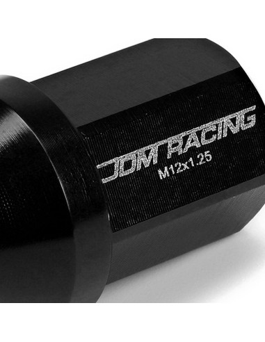 Tuercas de Rueda DNA MOTORING M12 x 1.25 20 Pcs Negro