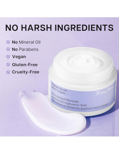 Crema reafirmante para el cuello RoscMinc 3 en 1 con AH-8