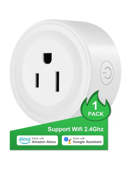 Enchufe Inteligente Filotimo WiFi 2.4GHz Control Voz