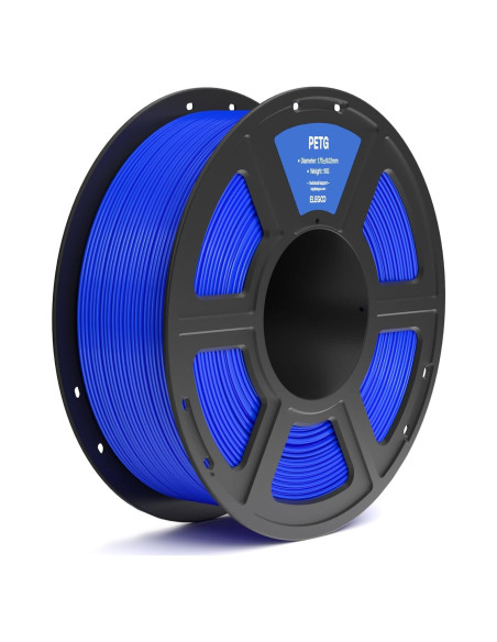 Filamento ELEGOO PETG 1.75mm Azul 1KG para Impresora 3D