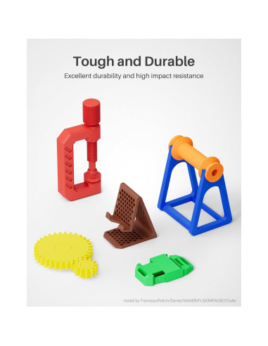 Filamento ELEGOO PETG 1.75mm Azul 1KG para Impresora 3D