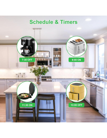 Enchufe Inteligente Filotimo WiFi 2.4GHz Control Voz