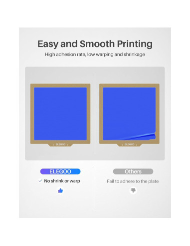 Filamento ELEGOO PETG 1.75mm Azul 1KG para Impresora 3D