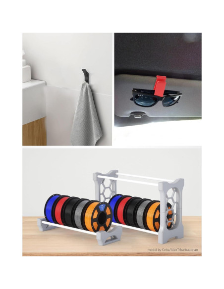 Filamento ELEGOO PETG 1.75mm Azul 1KG para Impresora 3D