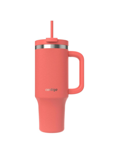 Taza Contigo Streeterville 1.18L Acero Inoxidable Coral