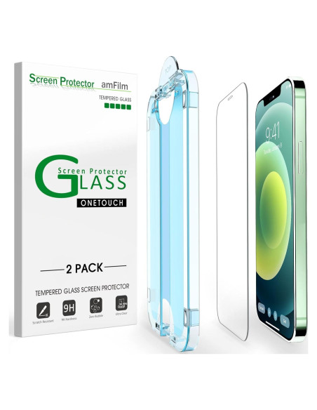 Protector de Pantalla Vidrio Templado amFilm OneTouch iPhone 12 Mini