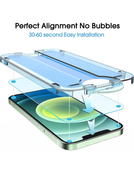 Protector de Pantalla Vidrio Templado amFilm OneTouch iPhone 12 Mini