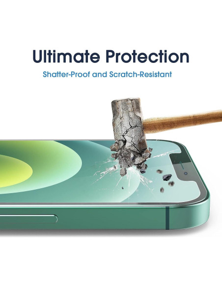Protector de Pantalla Vidrio Templado amFilm OneTouch iPhone 12 Mini