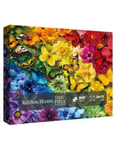 Rompecabezas BBOLDIN Mariposa Floral 1000 Piezas 60,45 cm