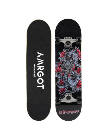 Patineta Amrgot 31x10 cm para Principiantes Dragón