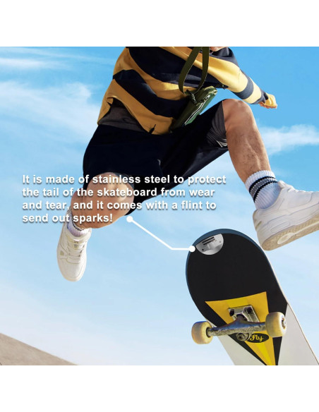 Placa de Chispa TUOBITUO para Patineta 2,54 cm Metal