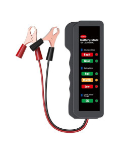 Probador de Batería KINGBOLEN 12V con LED y Protección