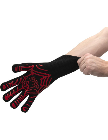 Guantes de BBQ Grill Heat Aid - Resistentes al calor 800C
