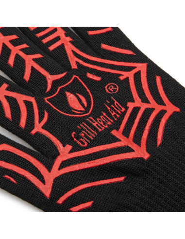 Guantes de BBQ Grill Heat Aid - Resistentes al calor 800C