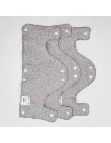 Banda de Sudor para Casco NAEE Gris Claro 3 Piezas