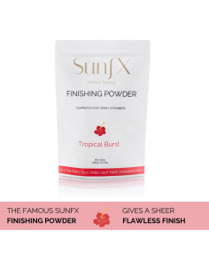 SunFX Polvo Fijador Bronceador Translucido 450g Tropical 2