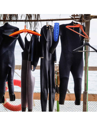 Perchero Plegable YDQUANI para Traje de Neopreno Azul