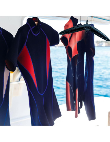 Perchero Plegable YDQUANI para Traje de Neopreno Azul