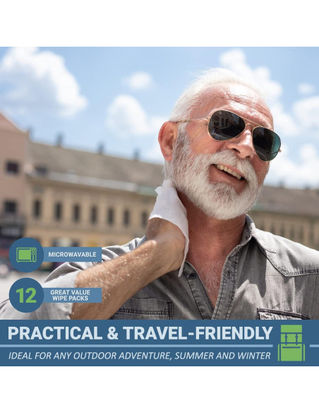 Toallitas de Baño Desechables Med Pride con Aloe Vera 96 Pzs