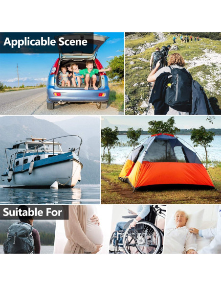 Inodoro Portátil BLIKA XL Acero Inoxidable 181kg Plegable