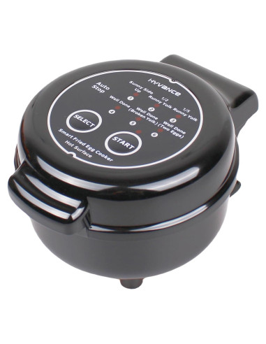 Cocinador de Huevos Fritos Hyvance HYS001AC 6 Huevos Negro